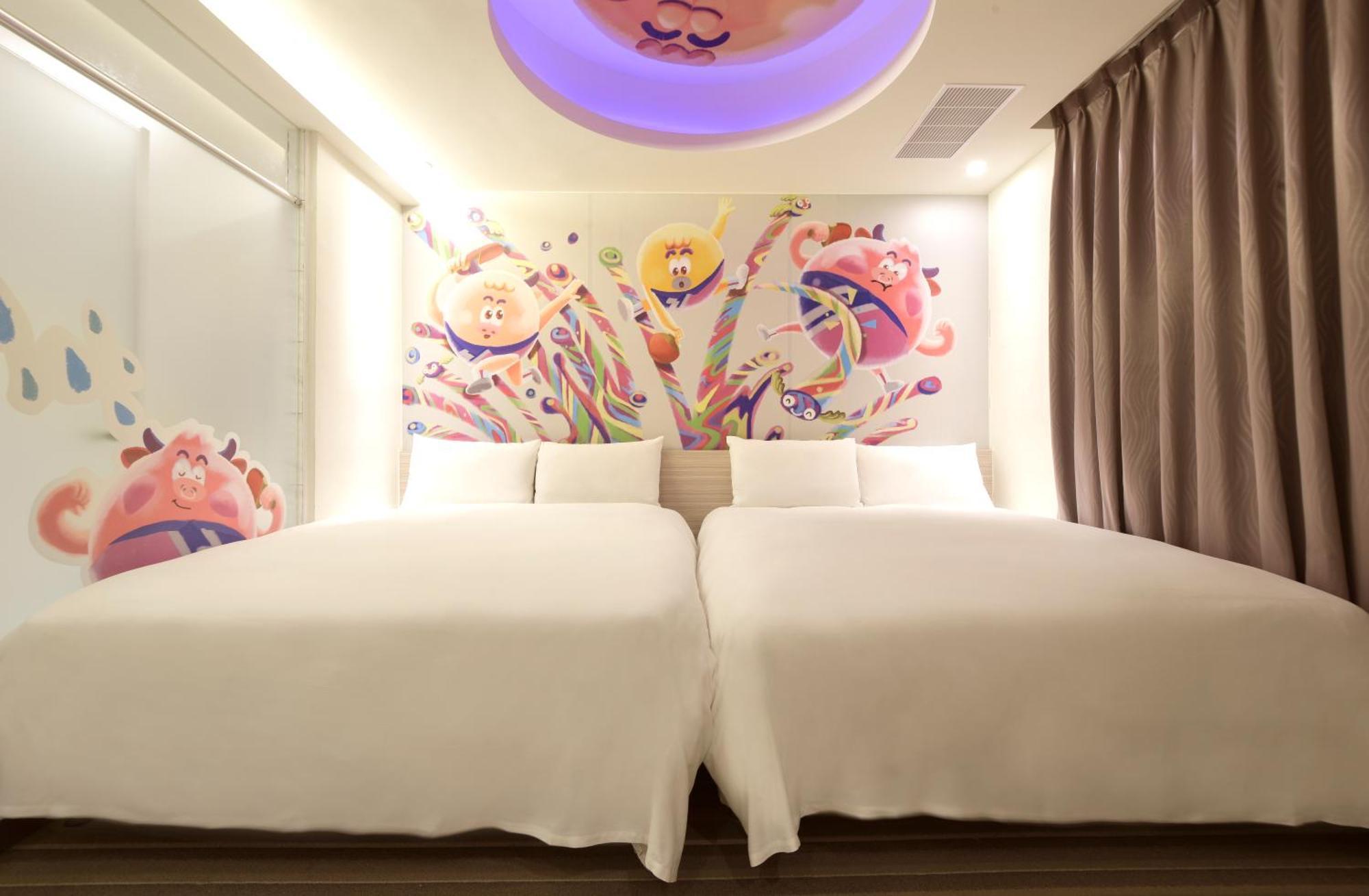 Whoops Hotel Taichung Kamer foto