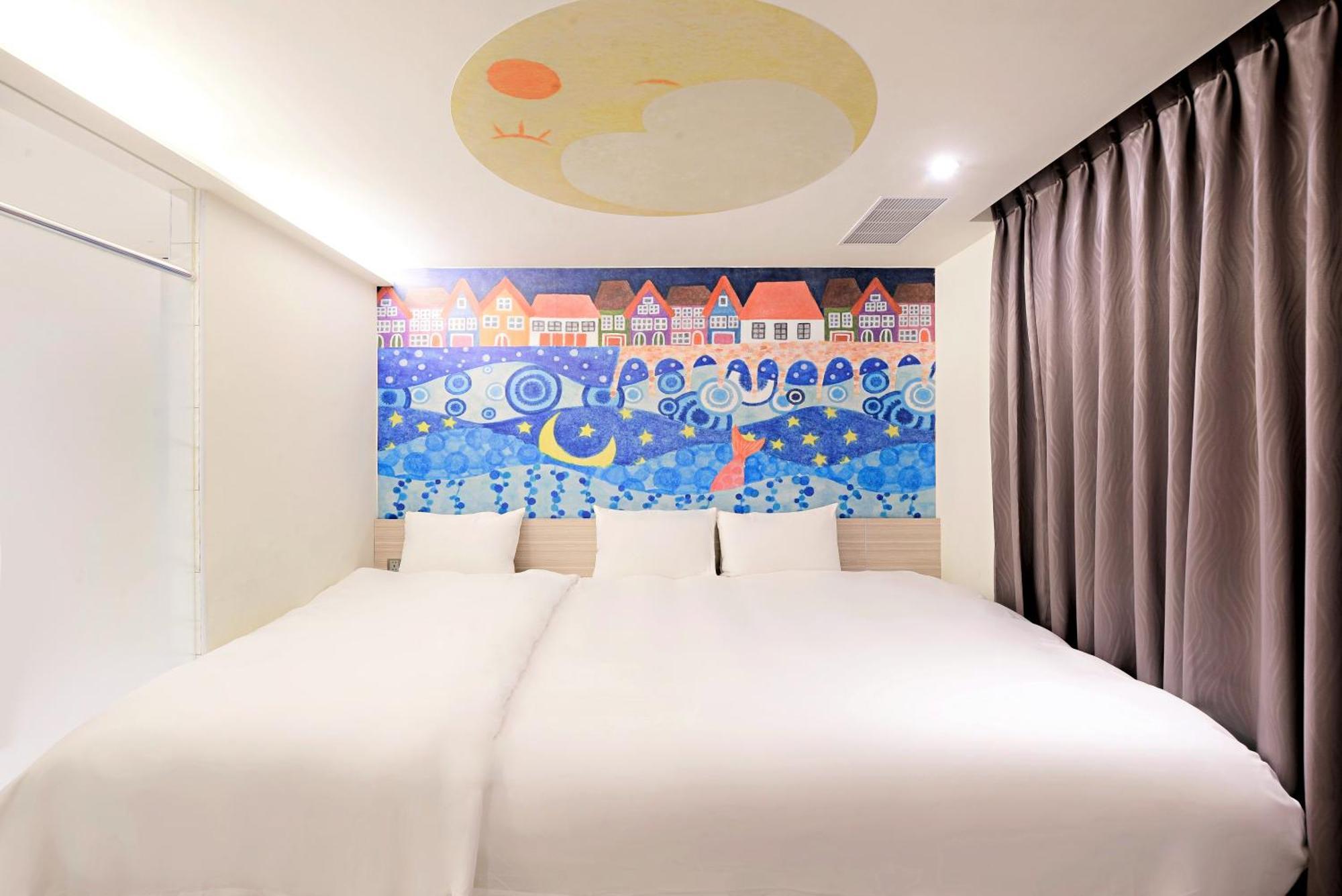 Whoops Hotel Taichung Kamer foto